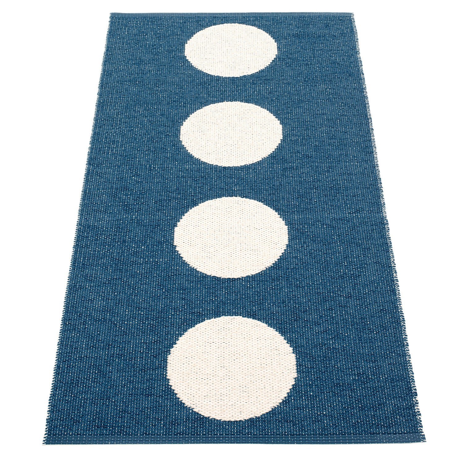 Pappelina, Vera matto 70x150 cm ocean blue / vanilla