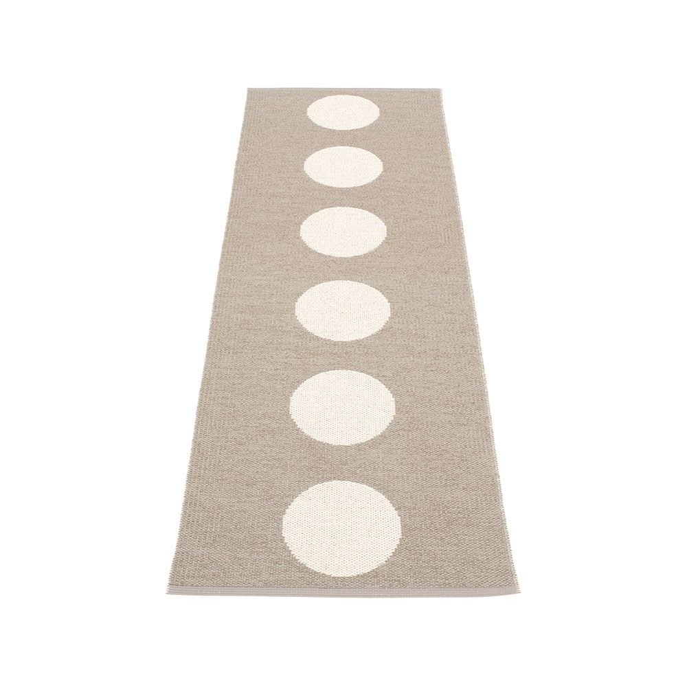 Pappelina, Vera matto 70x225 cm mud/vanilla