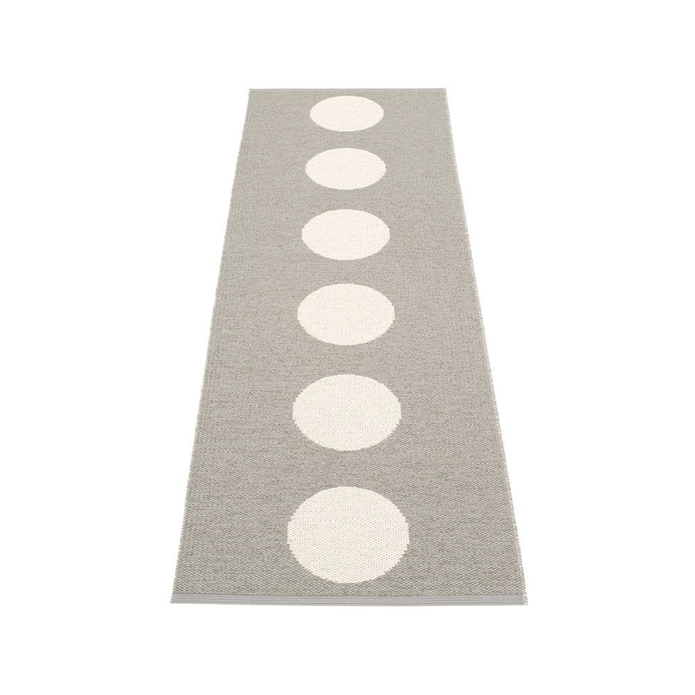Pappelina, Vera matto 70x225 cm warm grey/vanilla