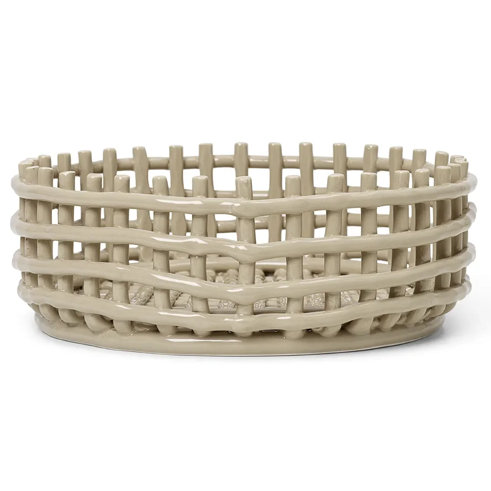Ferm Living, Ceramic Centrepiece - Cashmere
