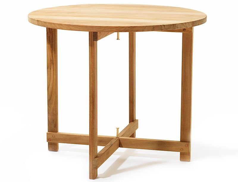 Skargaarden, Kryss pöytä 60 cm tiikki Skargaarden