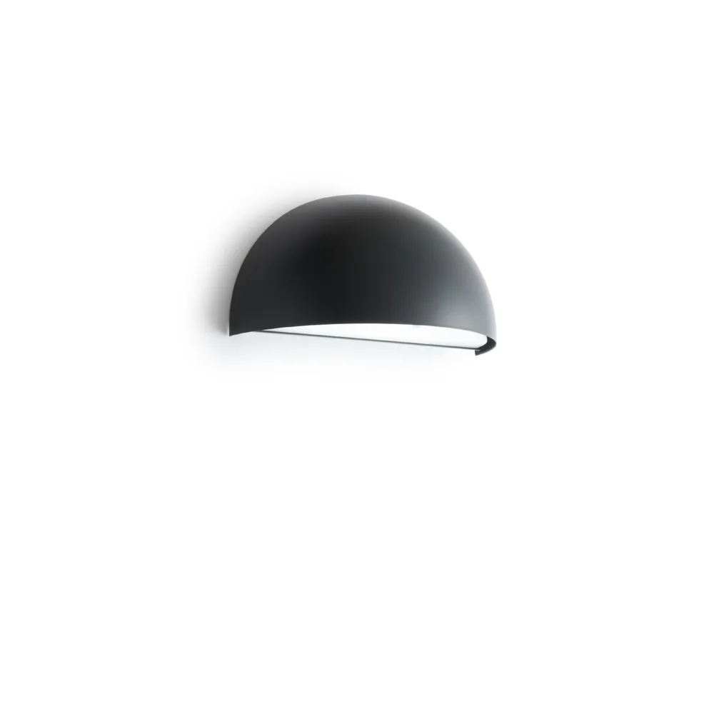 Light-Point Rørhat seinävalaisin Black, led