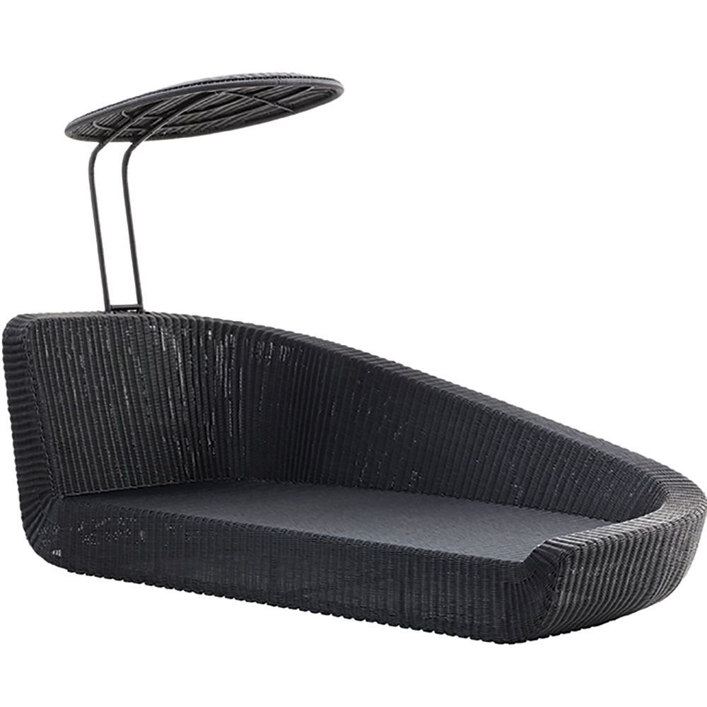 Cane-line, Savannah daybed moduuli vasen musta