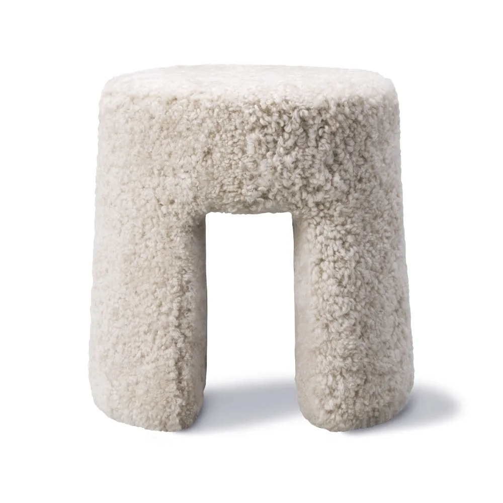 Fredericia Furniture Sequoia istuinrahi Lampaannahka moonlight