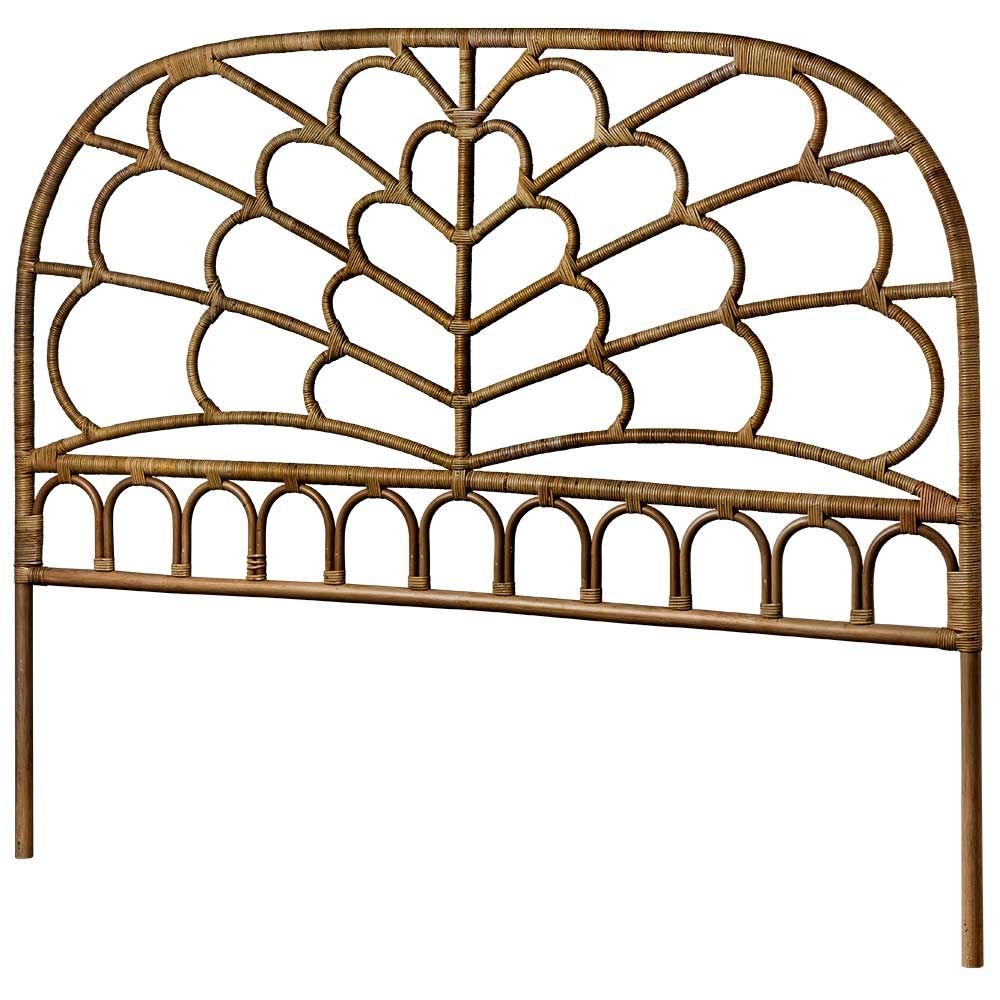 Sika Design, Sängynpääty Celia 180 cm rottinkia antiikki