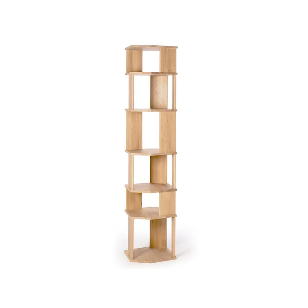 Ethnicraft Stairs Column -hylly Oak wax oil 204 x 45 cm
