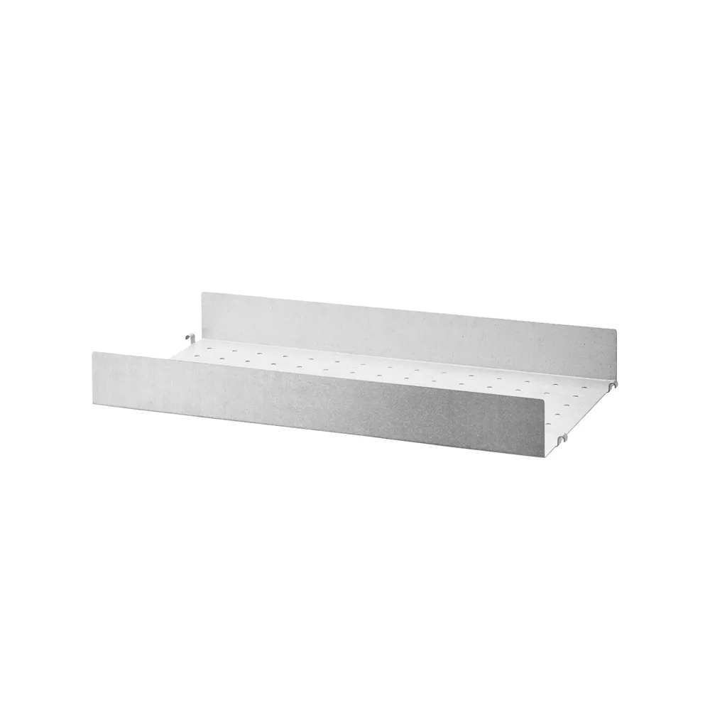 String String Outdoor hyllytasot Galvanoitu-58x30 cm-korkea reuna