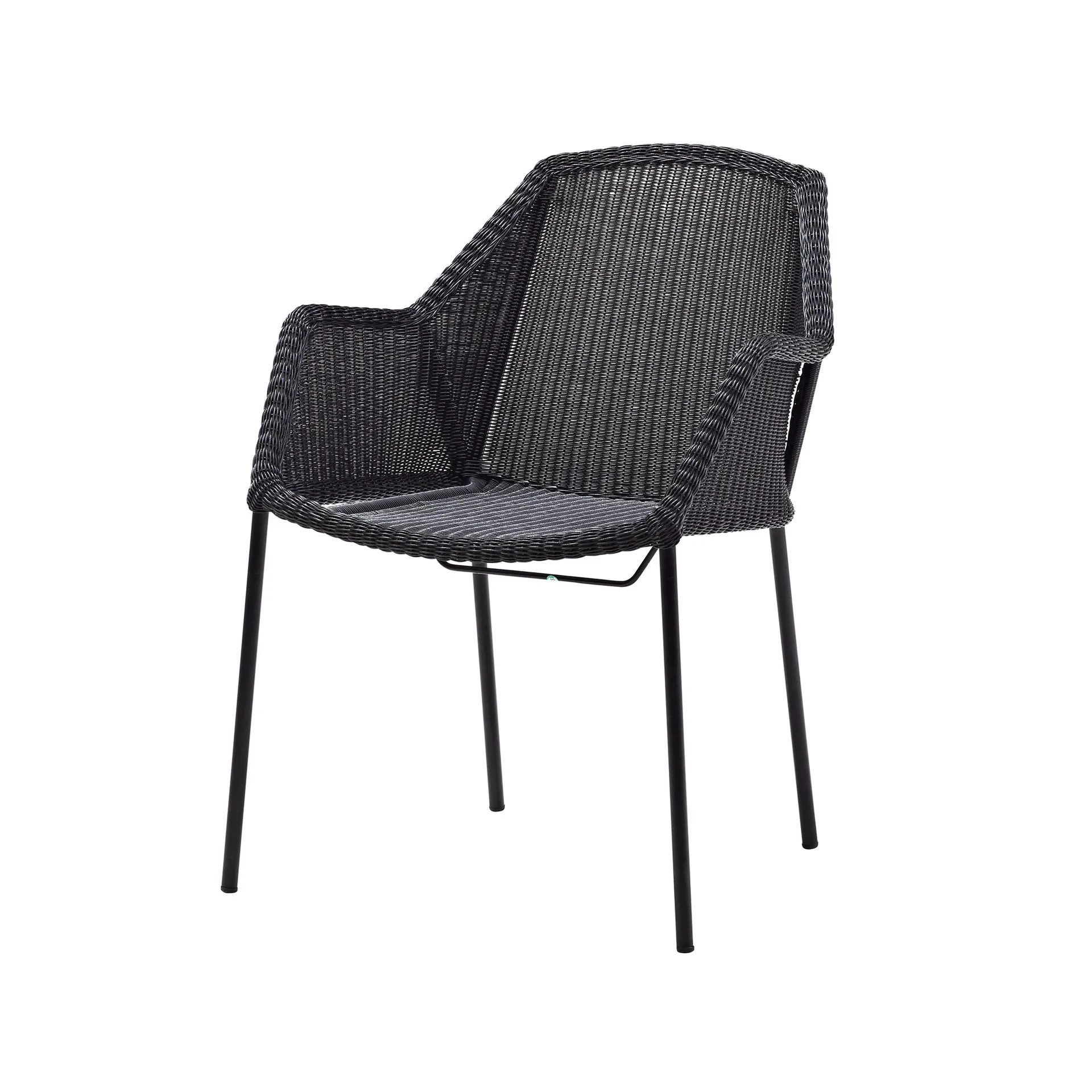 Cane-line Breeze pinottava nojatuoli weave Black