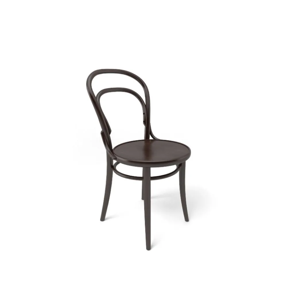 TON Ton no.14 -tuoli Coffee B4-New Vaneri-istuinosa