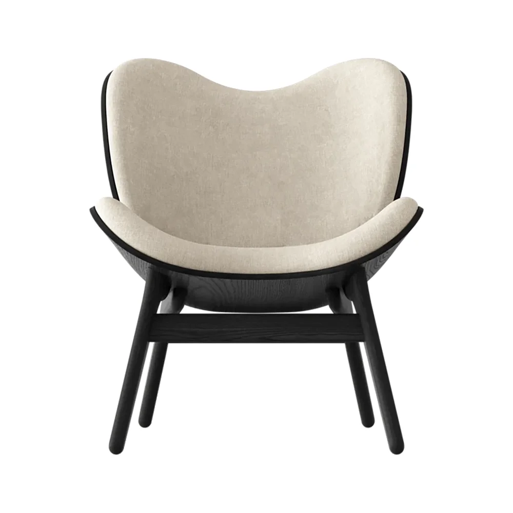 Umage, A Conversation Piece Lepotuoli Black Oak/White Sands